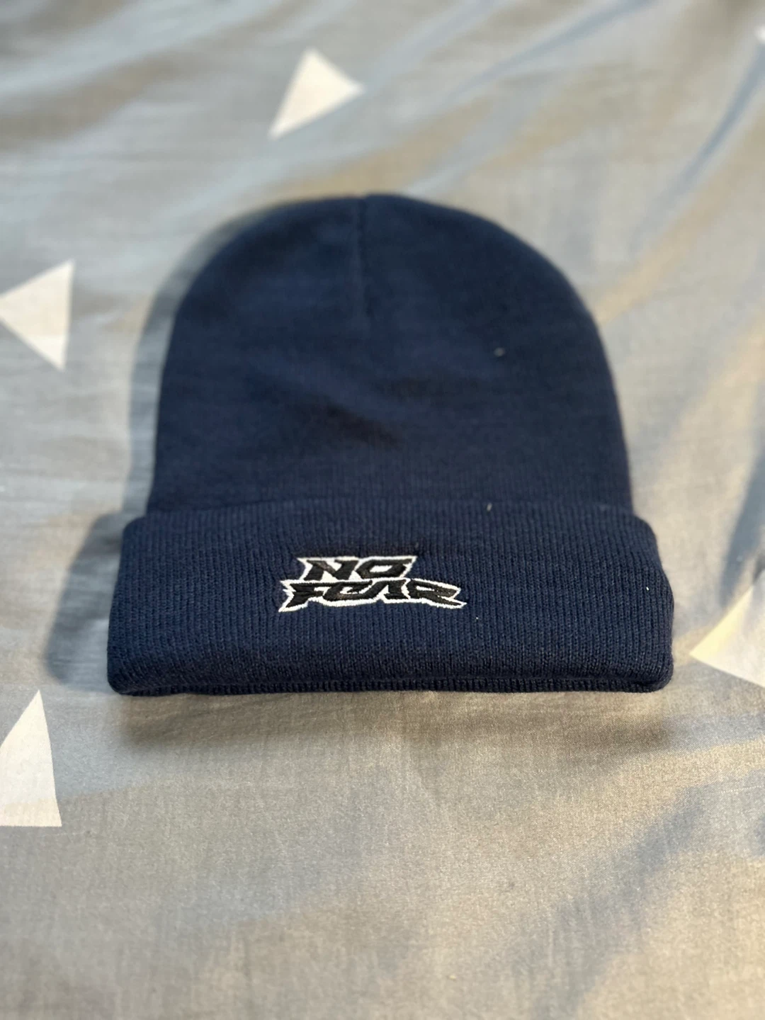 Navy NO FEAR Beanie