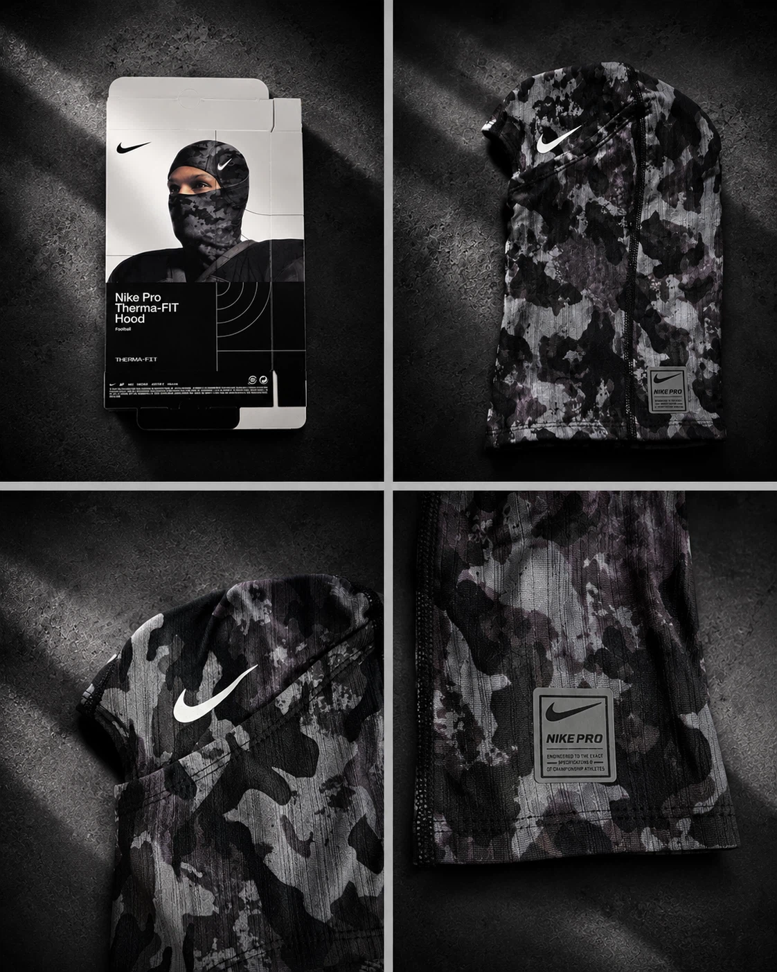 Nike Pro Therma-FIT Hood - Camo - photo 2