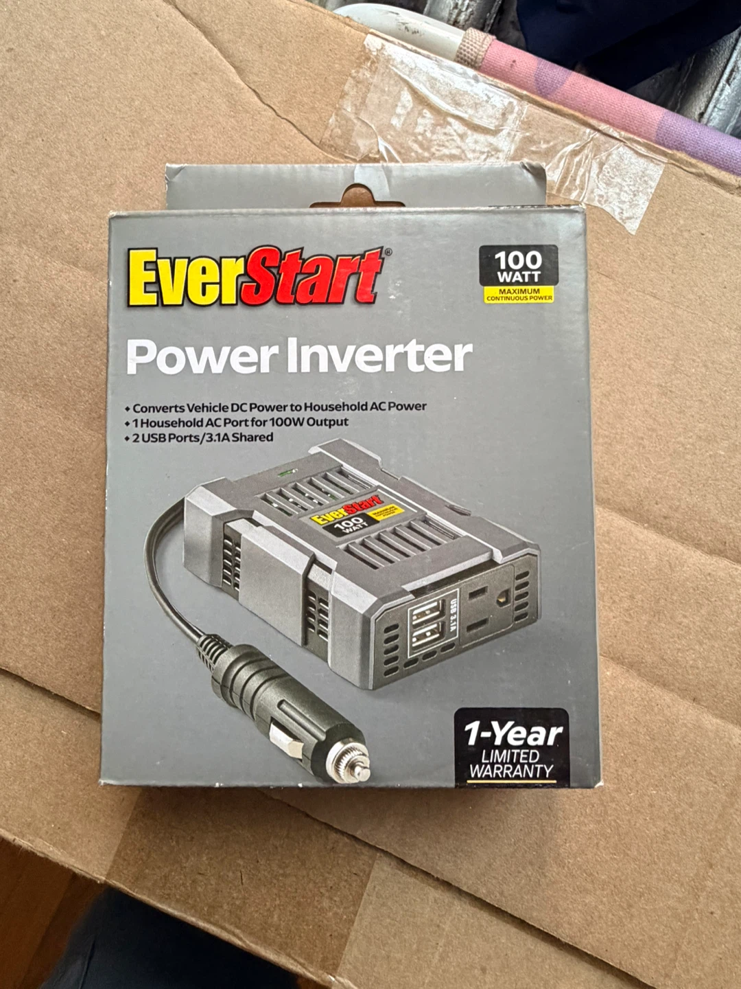 EverStart Power Inverter 100W