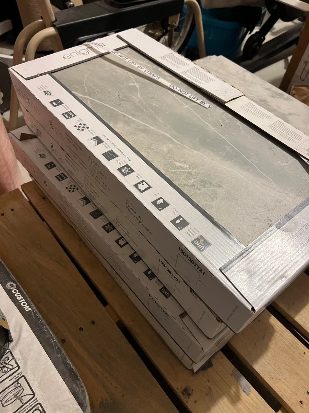 Enigma 12x24 Eden Ice Porcelain Tiles 6 boxes