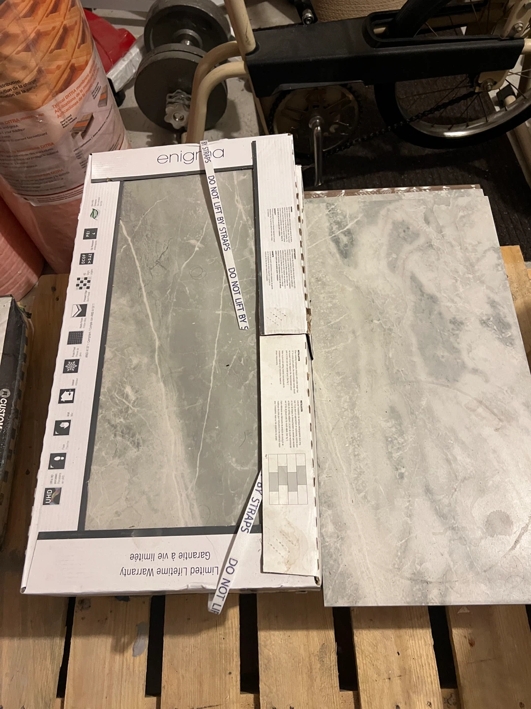 Enigma 12x24 Eden Ice Porcelain Tiles 6 boxes - photo 2
