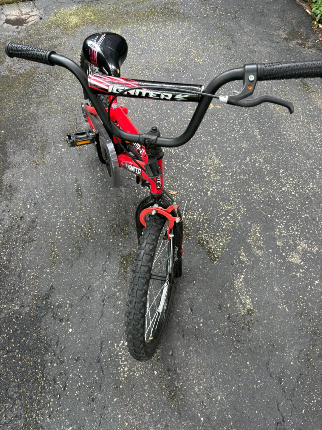 Red MOTO-20 Igniter BMX Bike