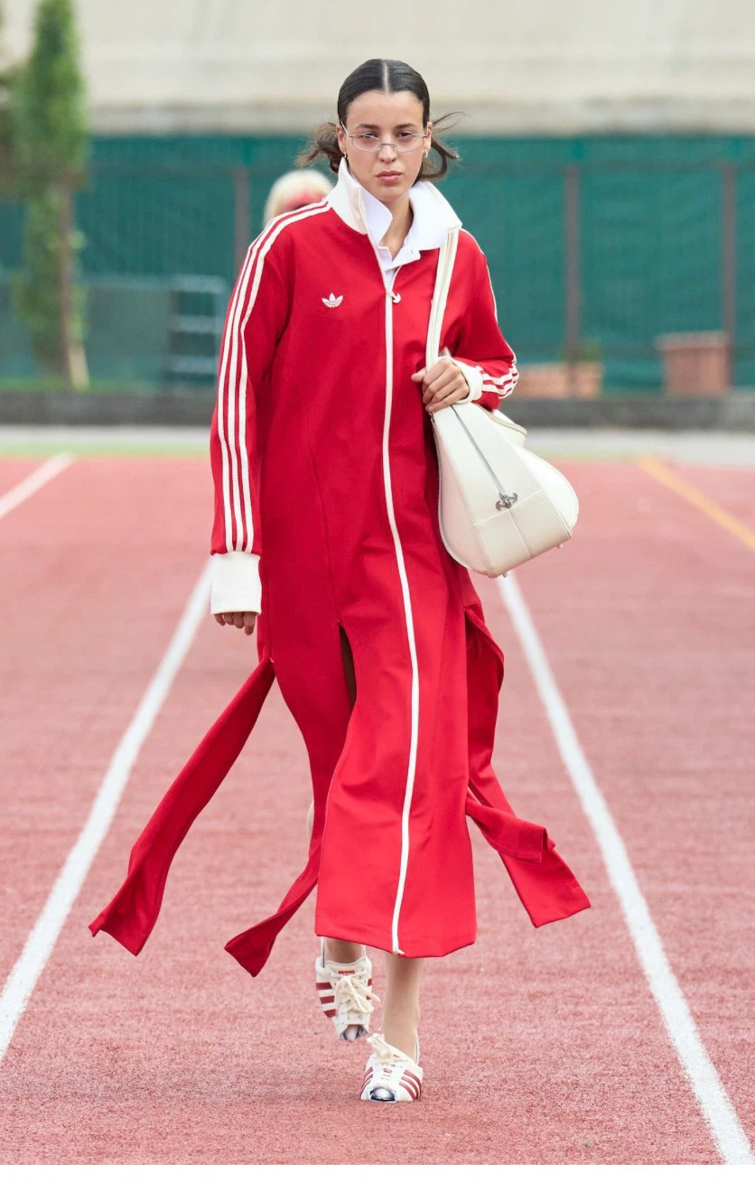 Adidas x Avavav Red Track Dress