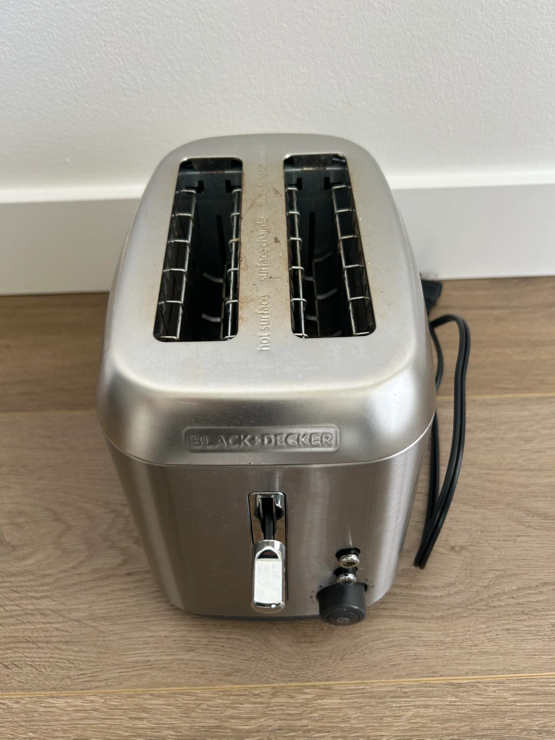 Black+Decker toaster