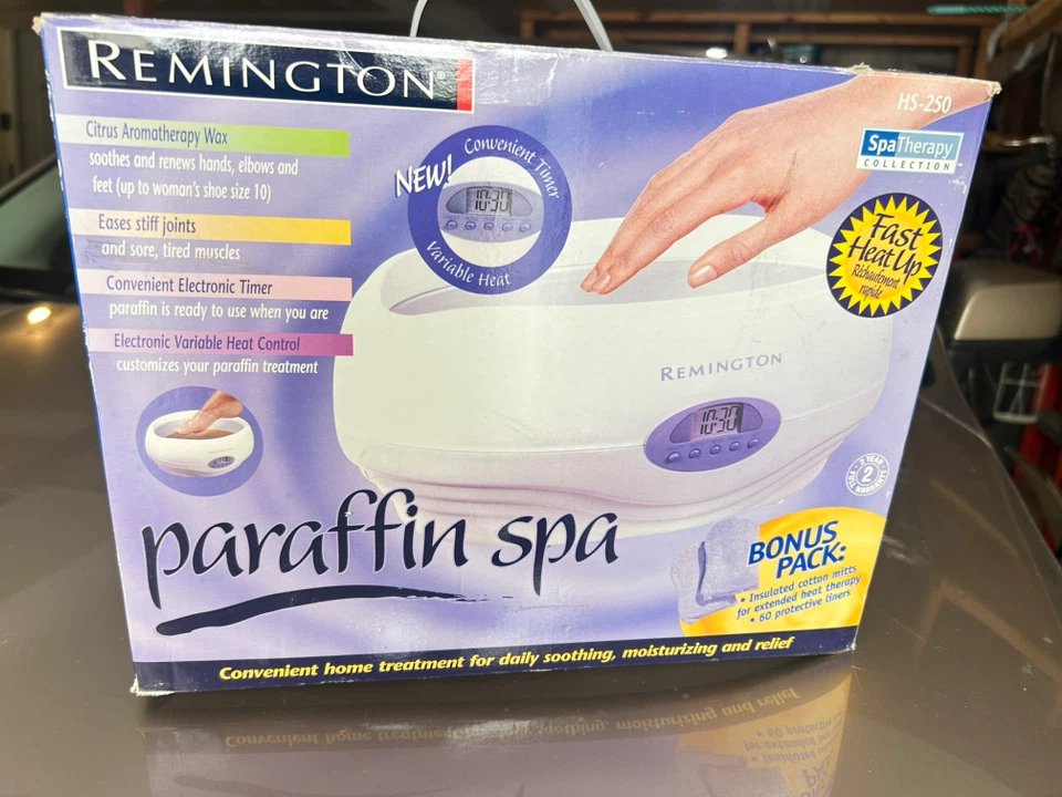 Remington Paraffin Spa HS-250 with Citrus Aromatherapy Wax