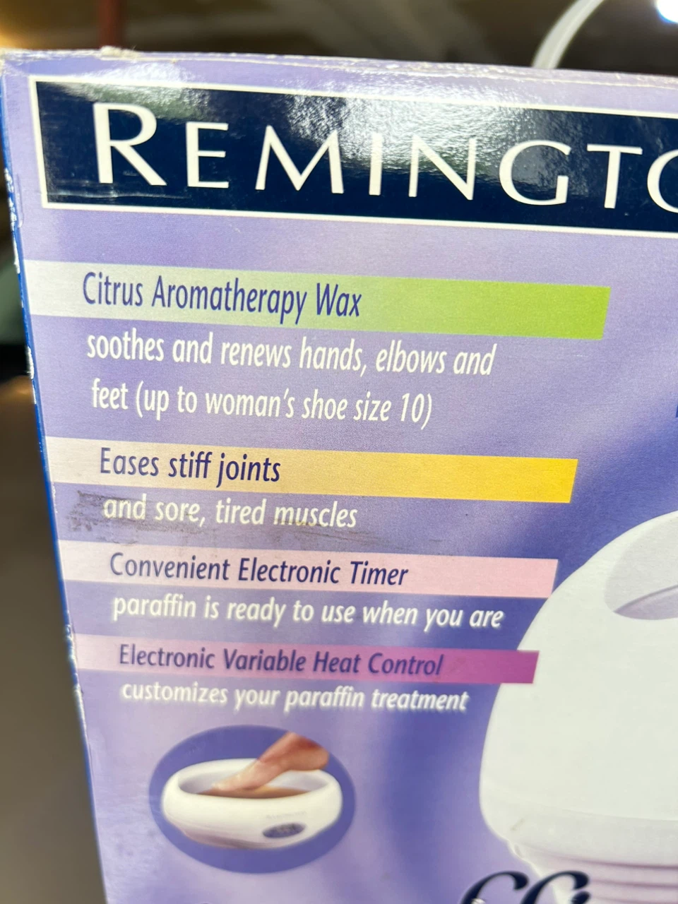 Remington Paraffin Spa HS-250 with Citrus Aromatherapy Wax - photo 2