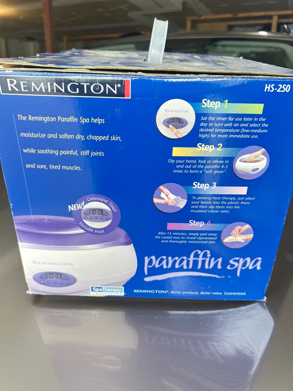 Remington Paraffin Spa HS-250 with Citrus Aromatherapy Wax - photo 3