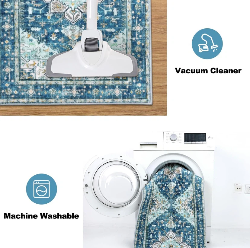 New Set of 3 Boho Area Rug Runners Washable - photo 5