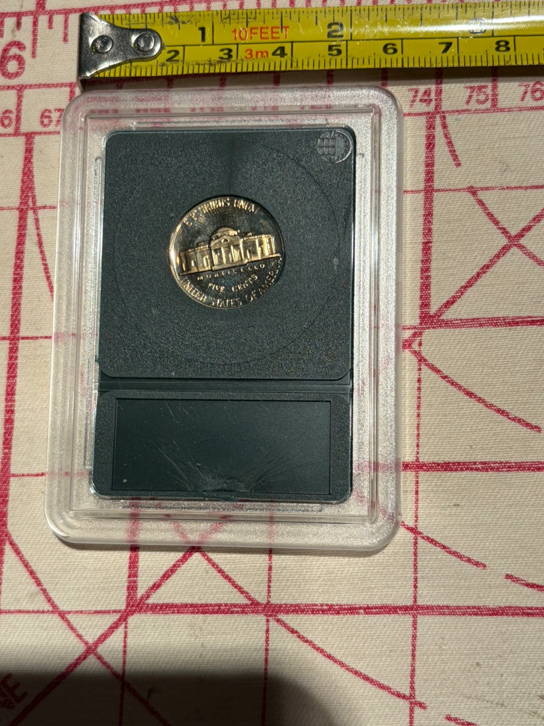 1970-S Jefferson 5c PROOF70 INB CERT FULL STRIKE Coin - photo 3