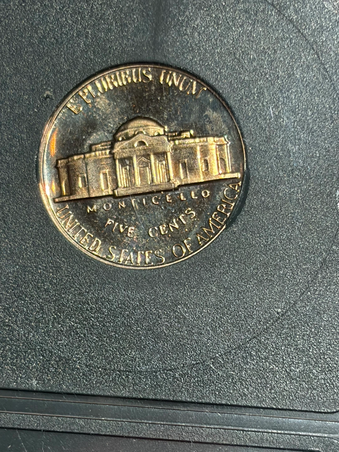 1970-S Jefferson 5c PROOF70 INB CERT FULL STRIKE Coin - photo 4