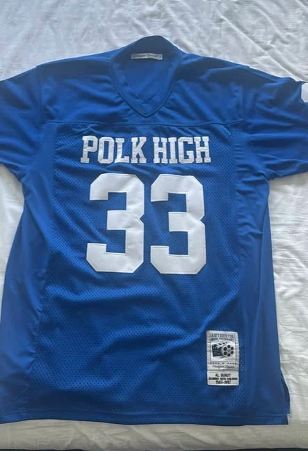 Classic Al Bundy #33 Polk High Football Jersey - Size XL