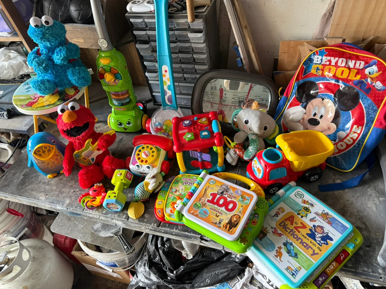 Assorted LeapFrog Learning Toys and Plushies