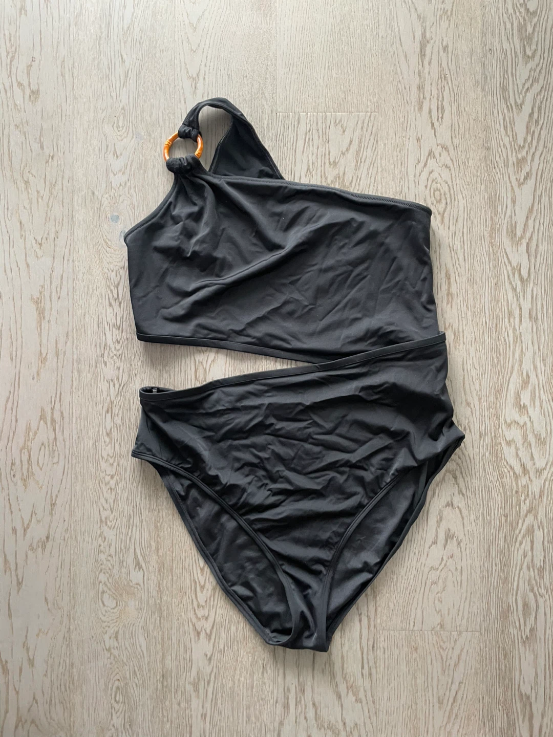 Black One-Shoulder Bikini, size XL - photo 4
