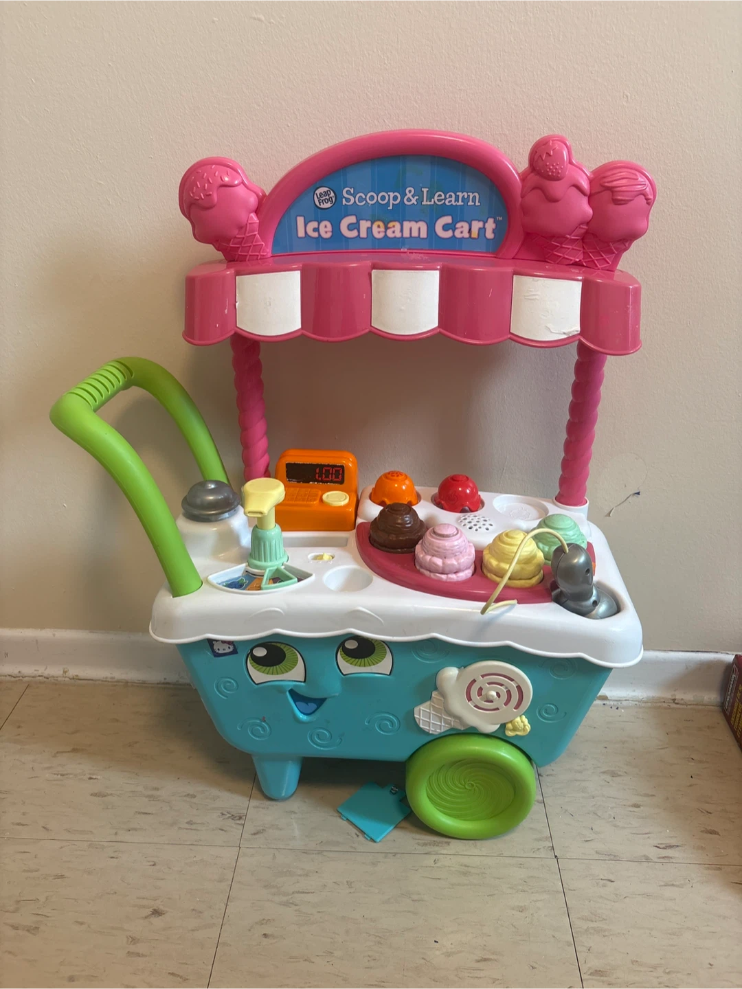Leap Frog Scoop & Learn Ice Cream Cart