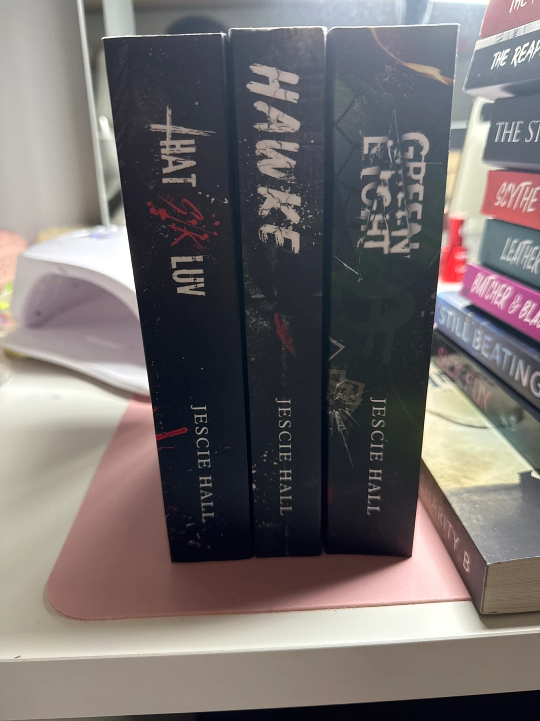 Jescie Hall Books: That Sick Luv, Hawke, Green Light