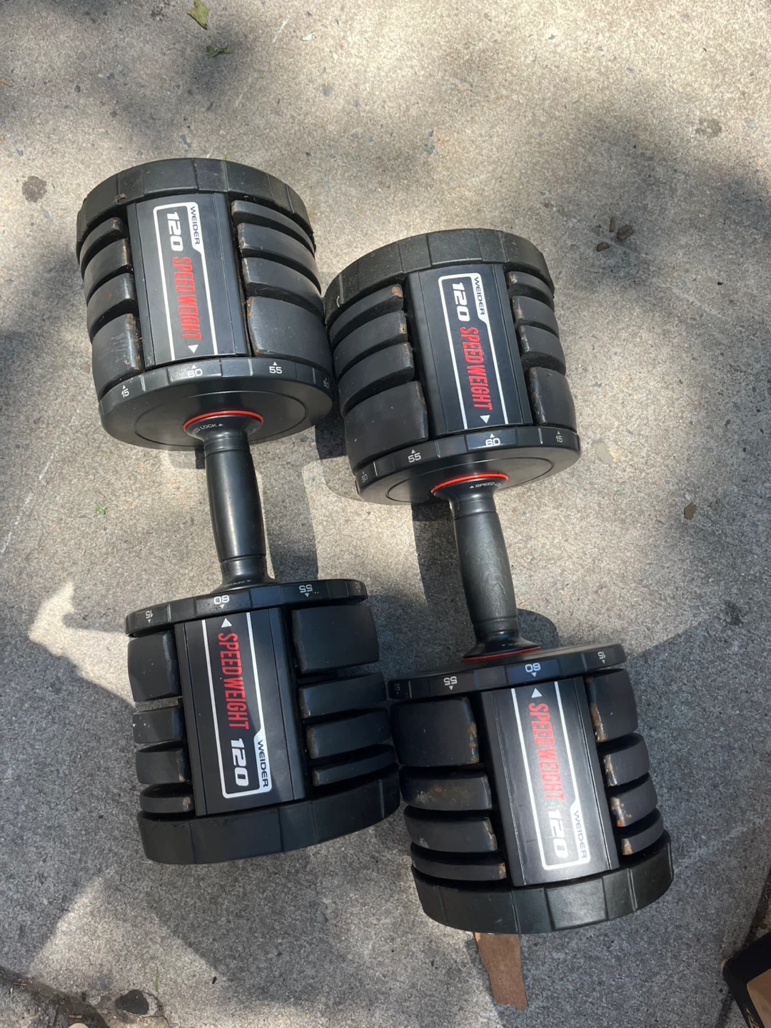 Weider Speed Weight 120 Adjustable Dumbbells (Pair) - photo 3