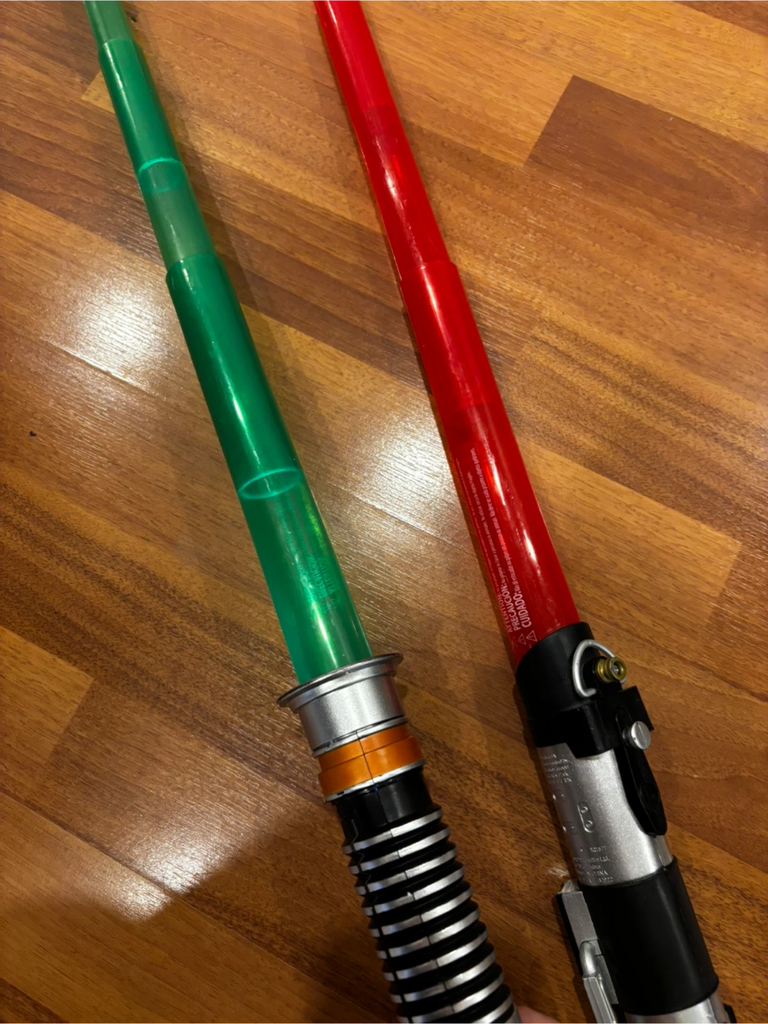 Star Wars Lightsaber Toys (Green and Red)