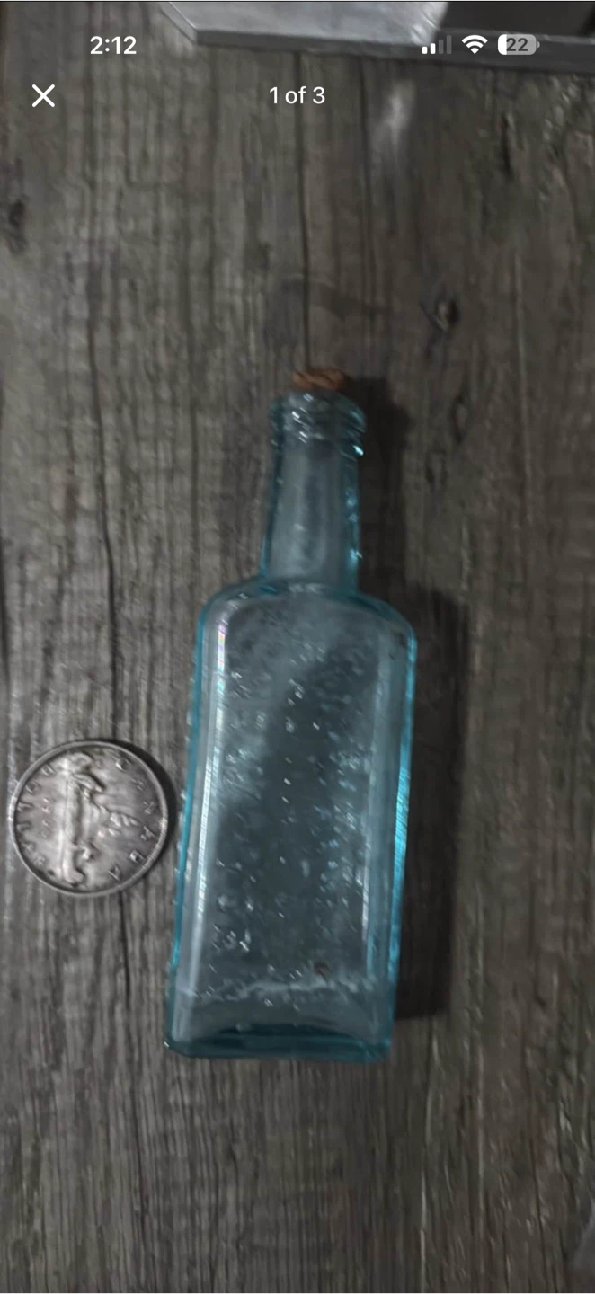 RRR radway co bglass bottle