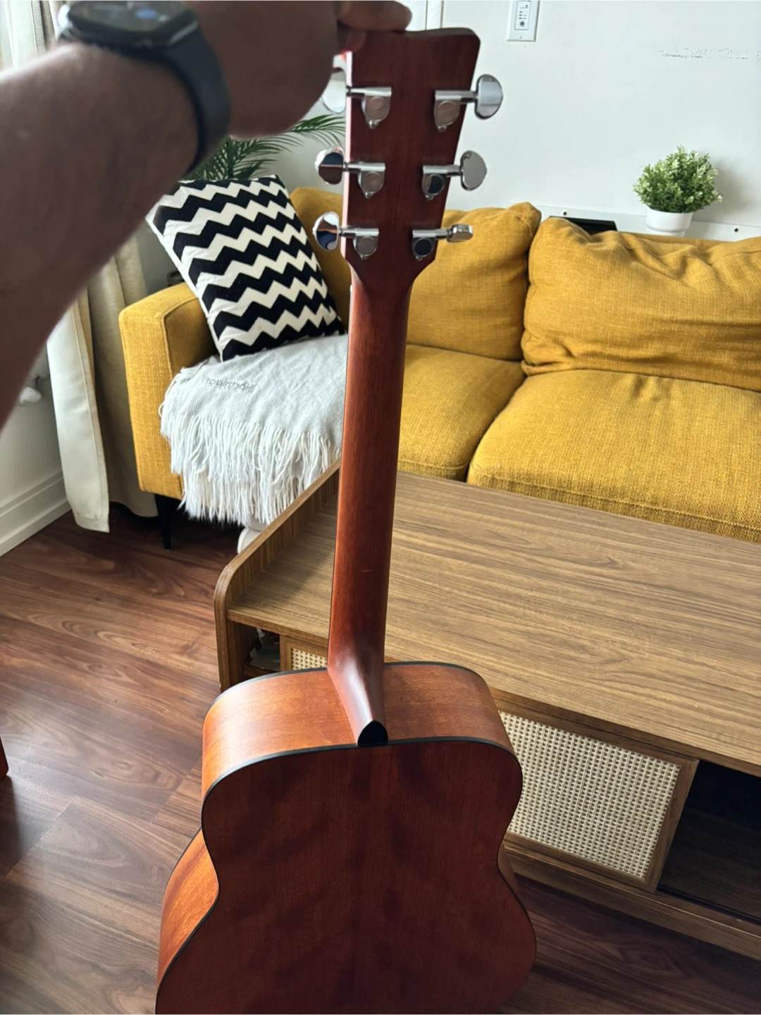 Yamaha FG800M Acoustic Guitar + Padded Bag (Like New) - photo 2