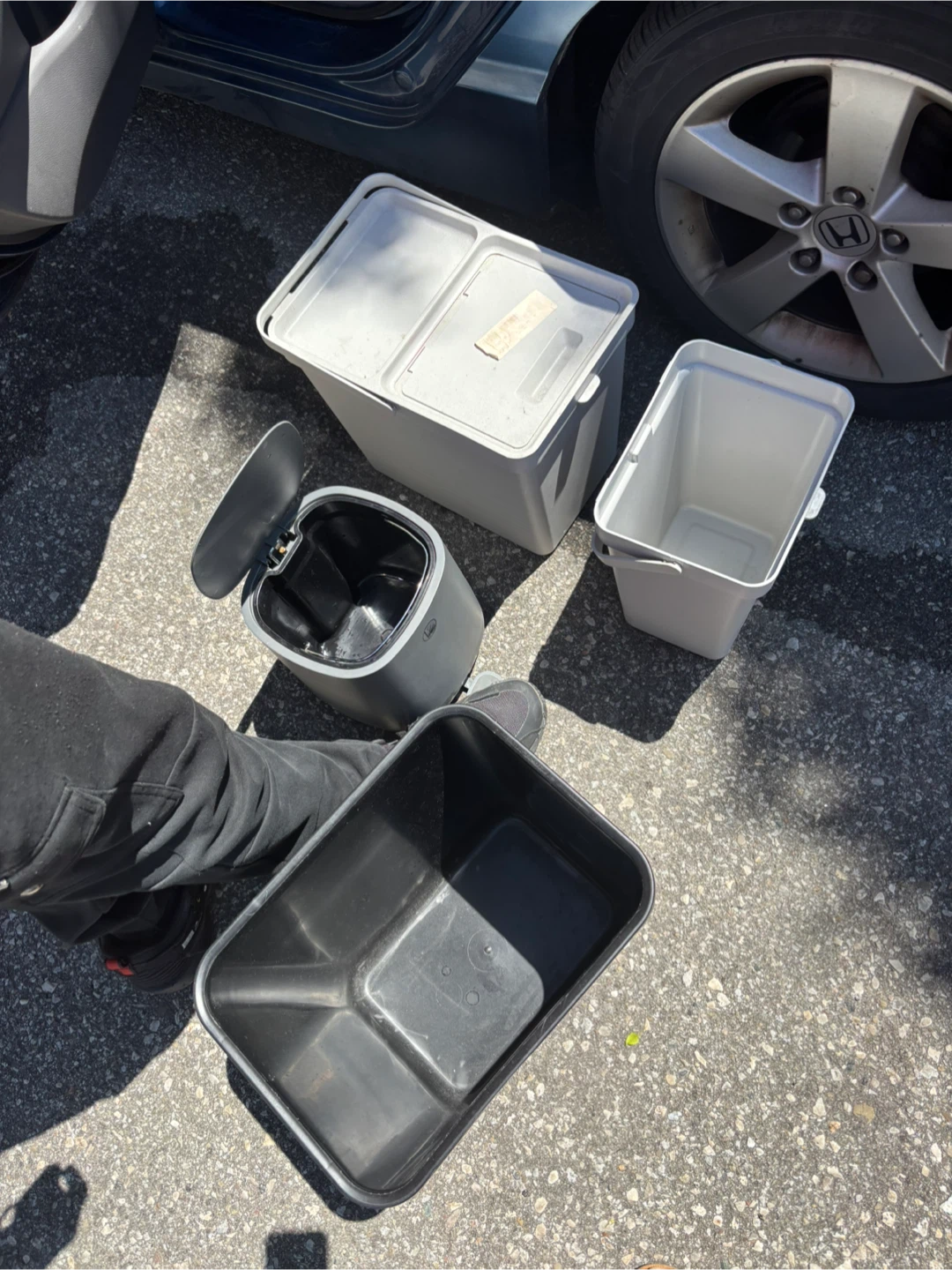 Household Trash Bins