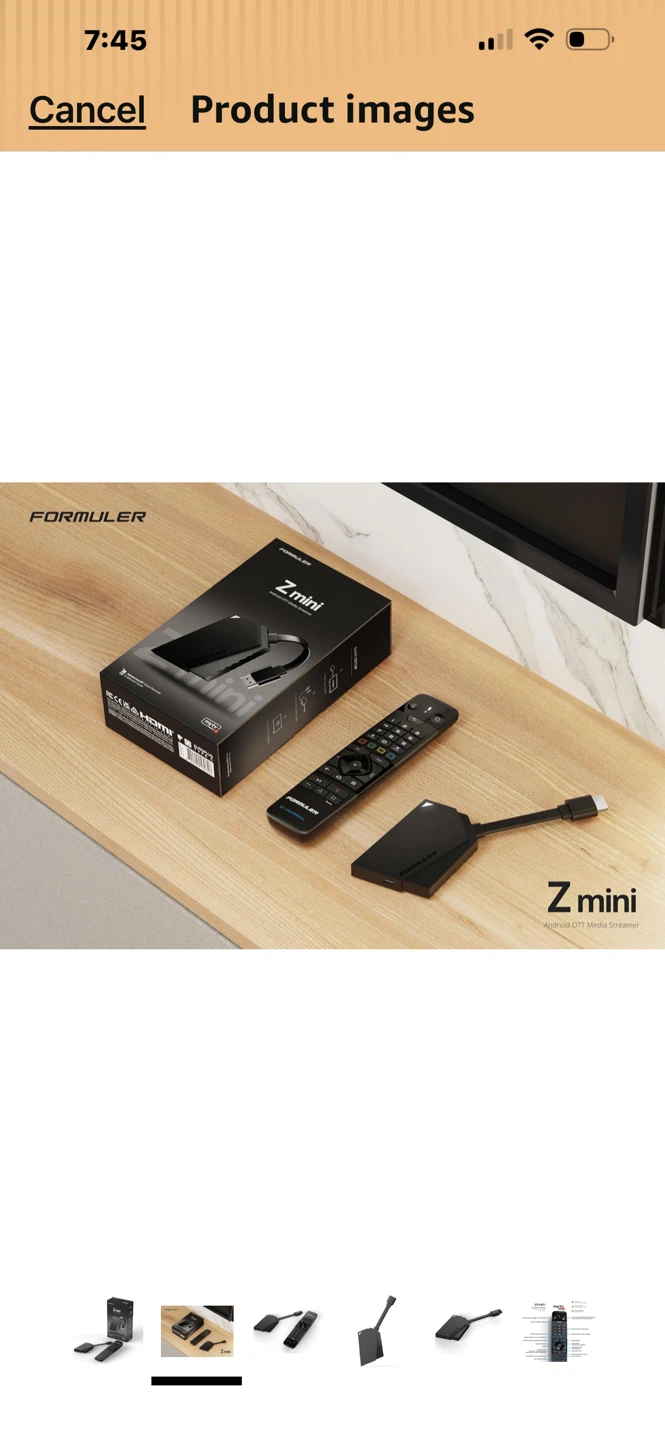 Formuler Z mini Android DTV Media Streamer