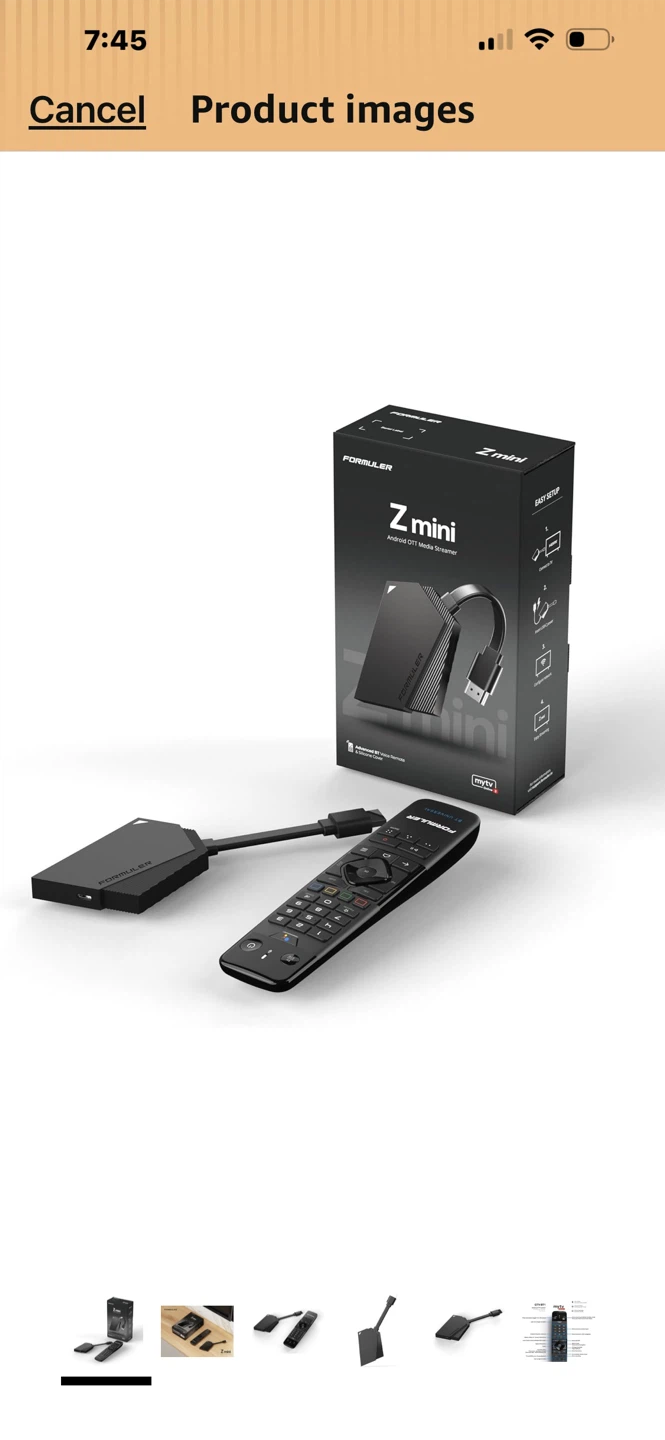 Formuler Z mini Android DTV Media Streamer - photo 4