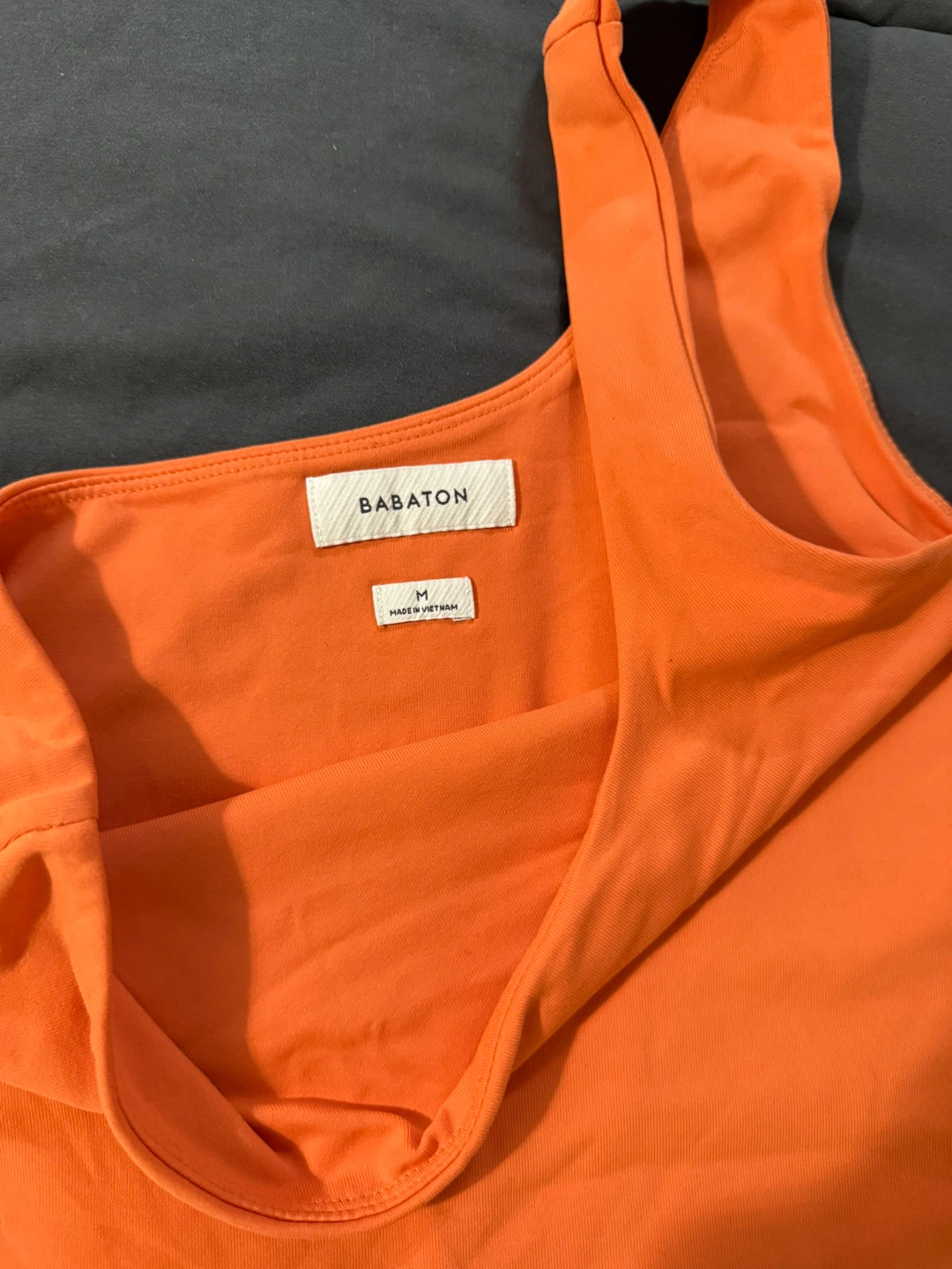 Babaton Orange One Shoulder Bodysuit - photo 2