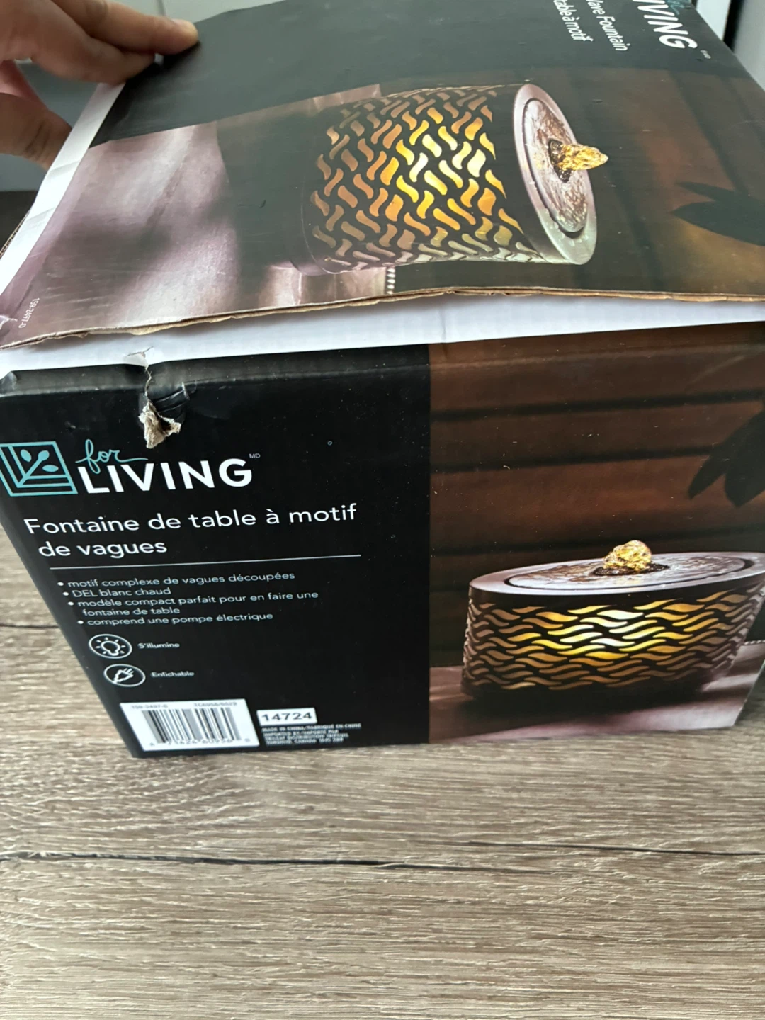 For Living Tabletop Wave Fountain - photo 2