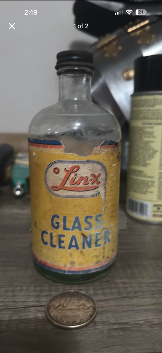 Original lin-x glass bottle window cleaner