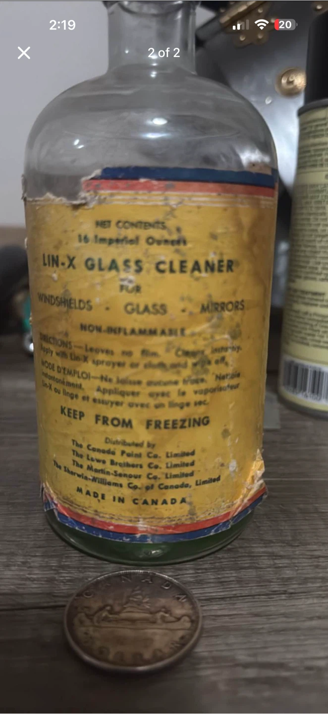 Original lin-x glass bottle window cleaner - photo 2