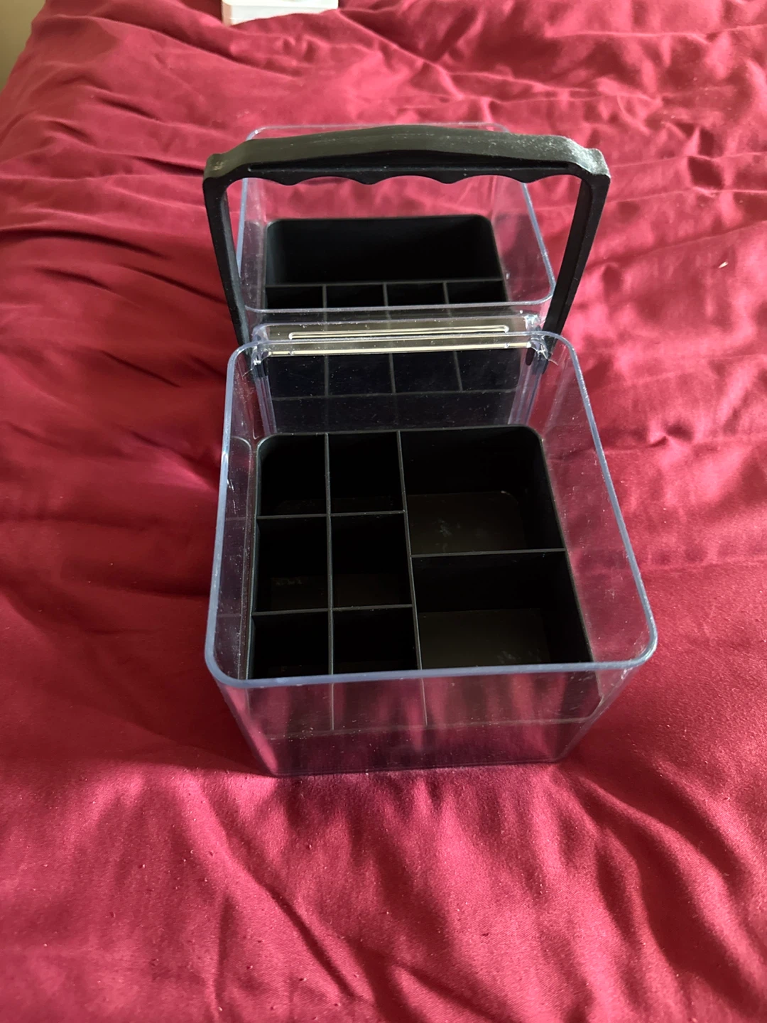 Stackable Makeup Organizer with Handle - photo 2