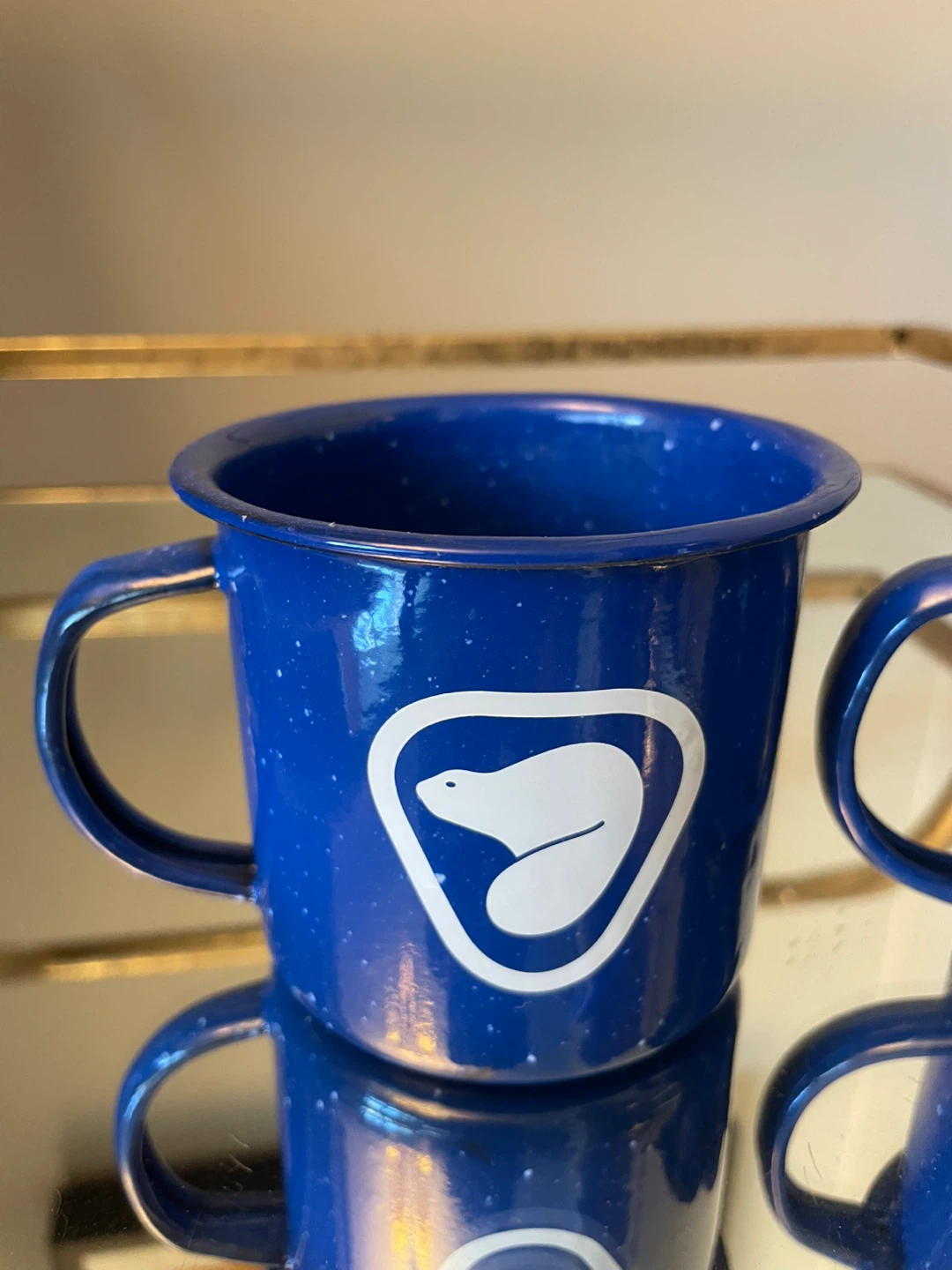 Vintage Parks Canada  Speckled Enamel Camp Mugs - photo 2