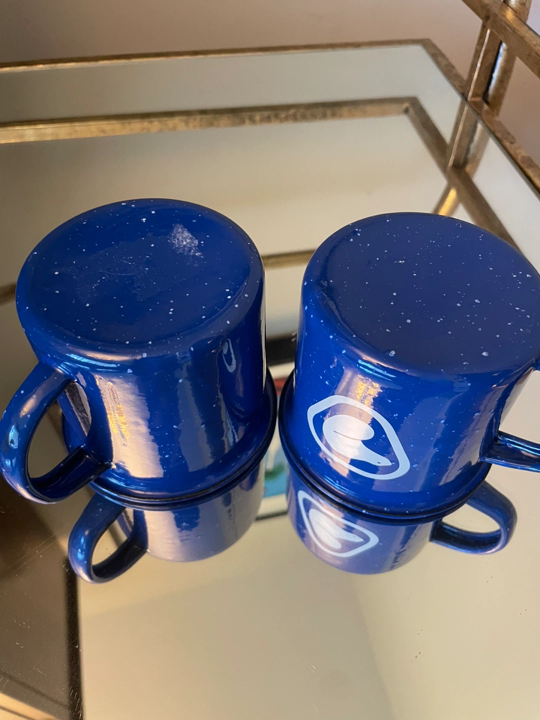 Vintage Parks Canada  Speckled Enamel Camp Mugs - photo 3