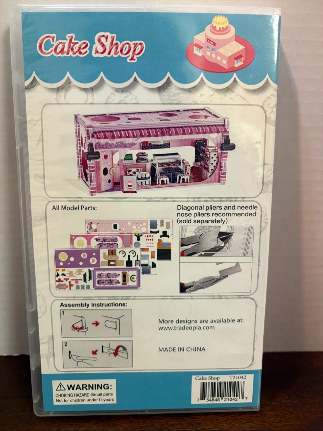 DIY Cake Shop Miniature Building Model Kit - photo 2