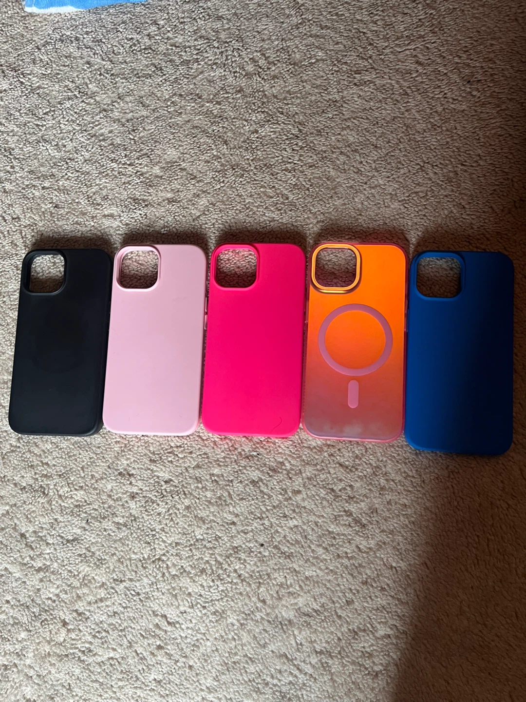 iPhone 13,14,15 Cases - various colours