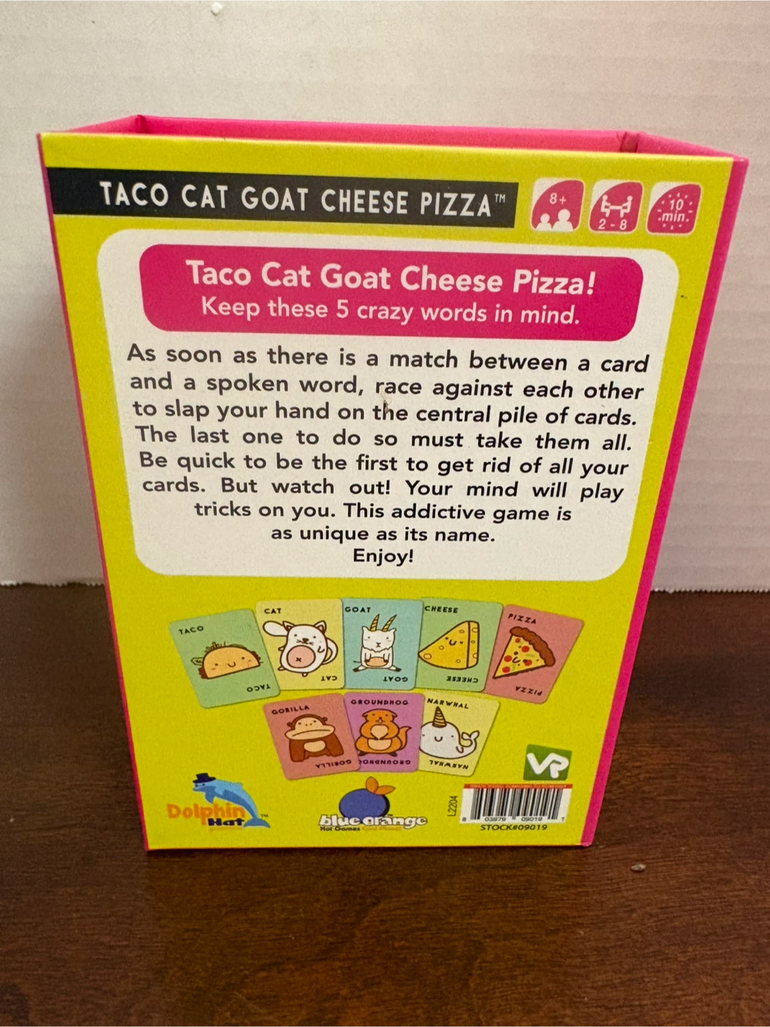 Taco Cat Goat Cheese Pizza Card Game - photo 2