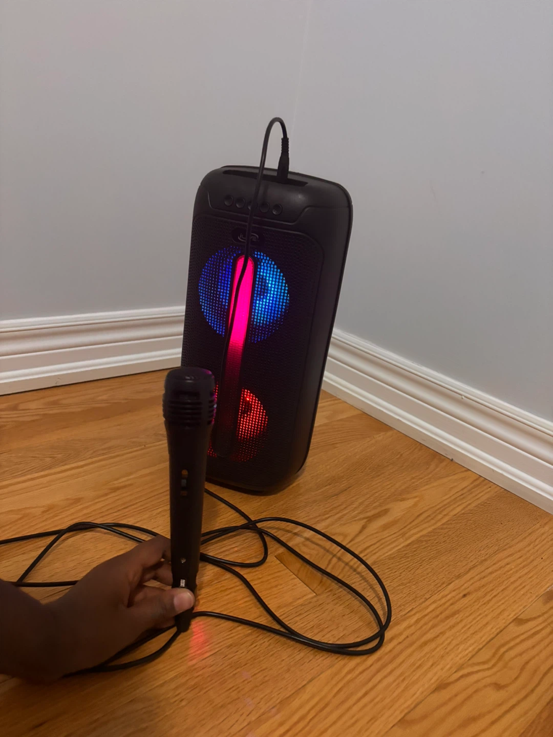 Portable Bluetooth Karaoke Speaker with Microphone - photo 3
