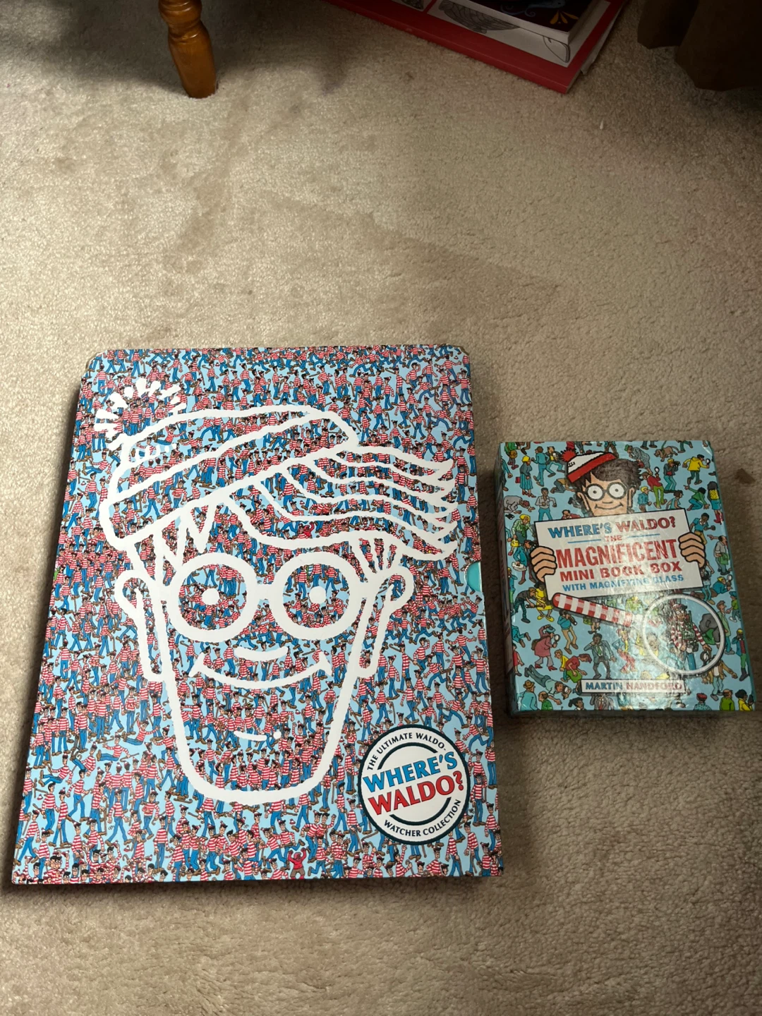 Where's Waldo? Book sets with magnifying glass