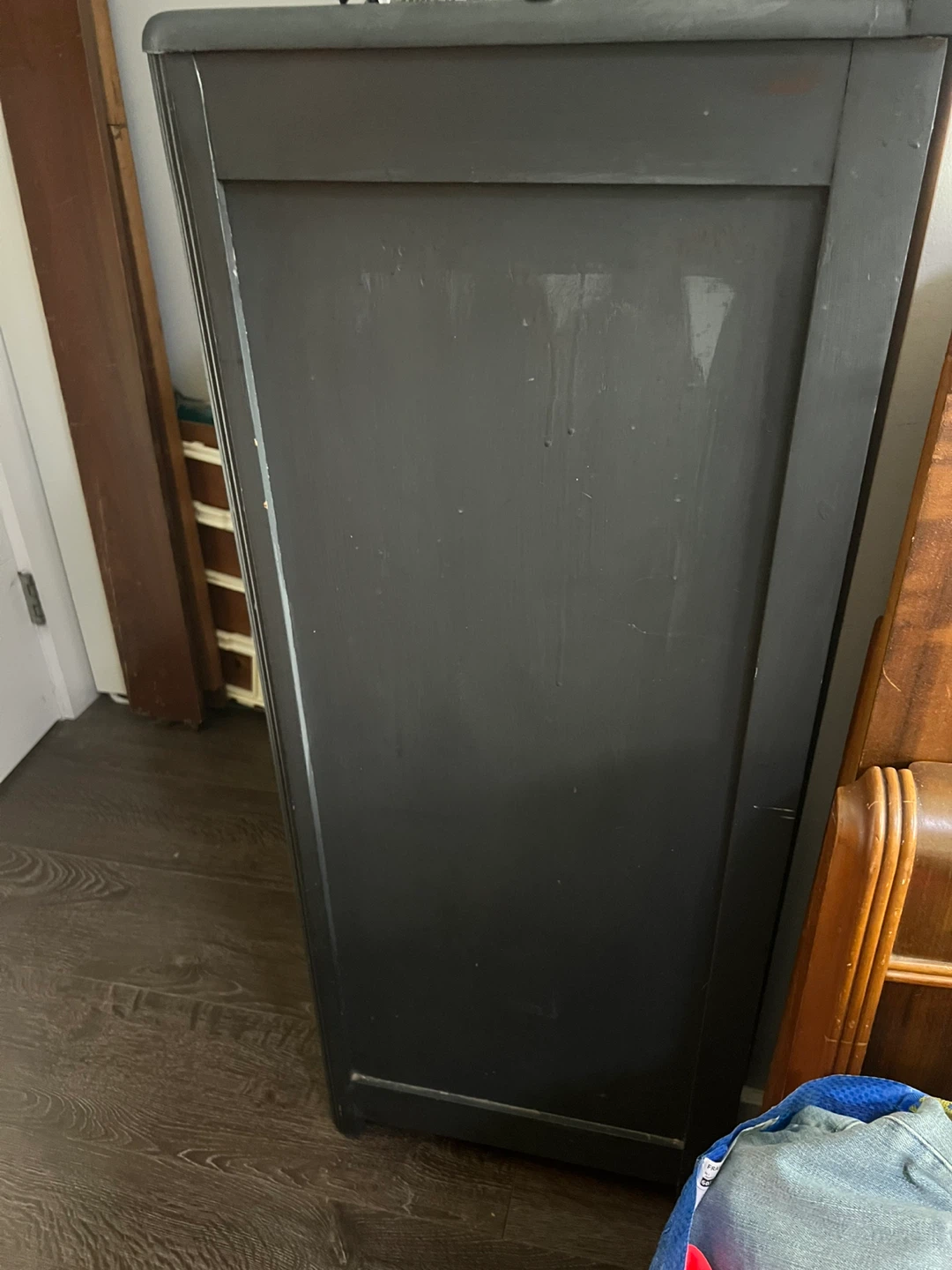 1930s Waterfall Tallboy Dresser – Mid-Project Sale - photo 2