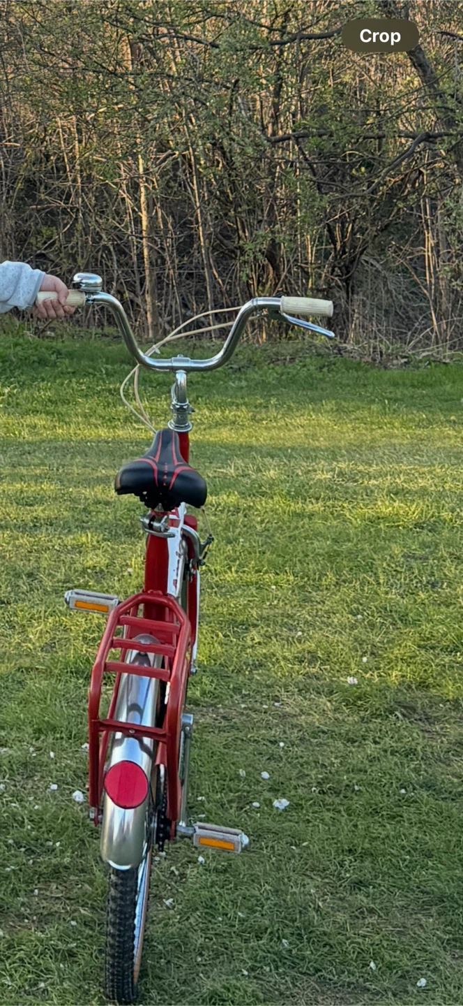 Red Amica Folding Bike - photo 2