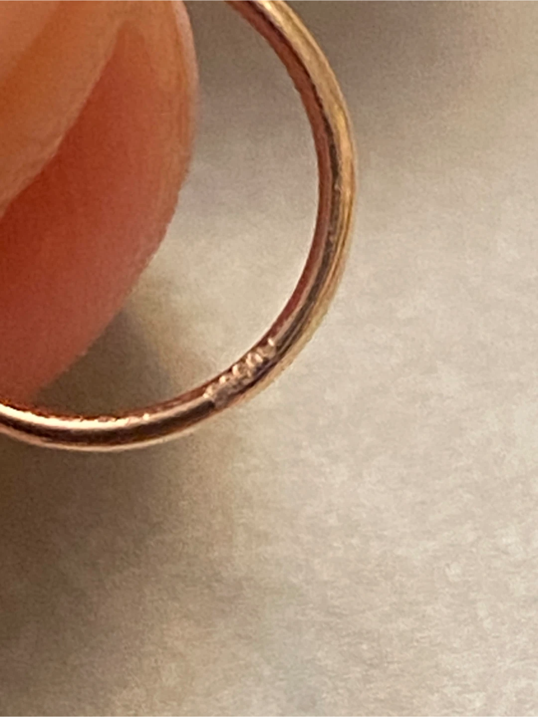 14K Gold Hoop Nose Ring - photo 4