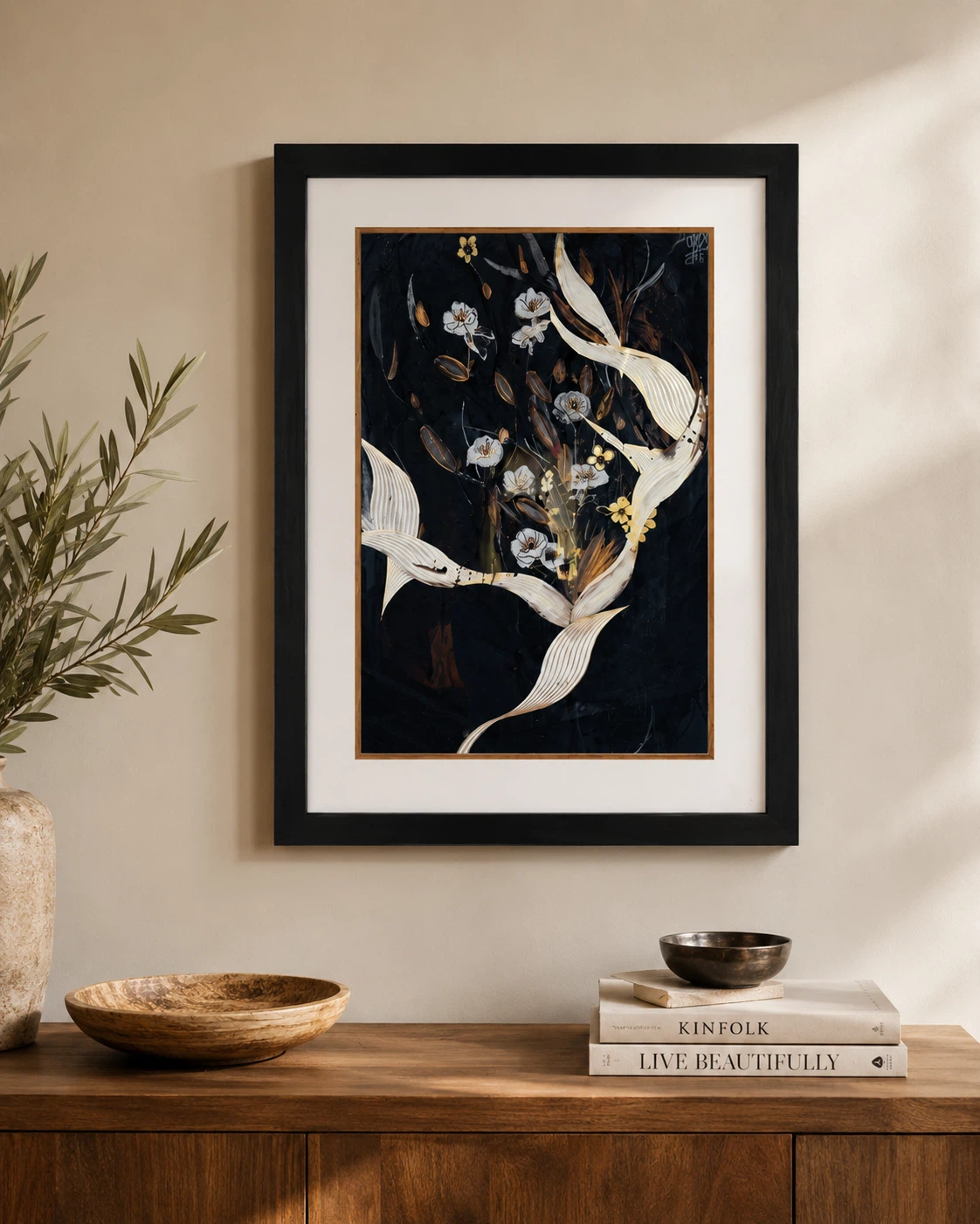 Framed Botanical Art Print