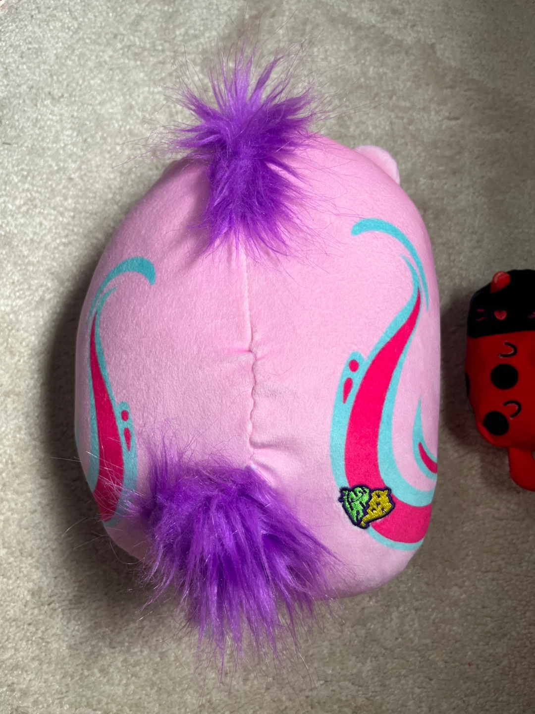 Cats vs. Pickles Plush Toys - Pink Unicorn Cat & Ladybug - photo 4