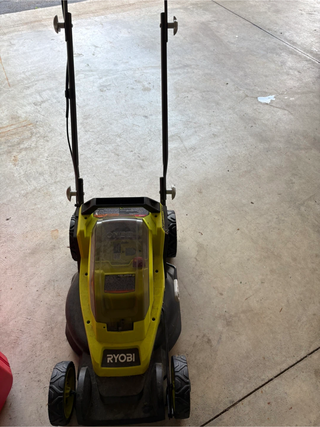 Ryobi ONE+ Cordless Electric Lawn Mower - photo 2
