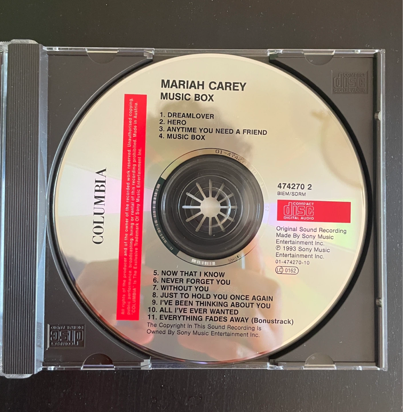 Mariah Carey CD - photo 3