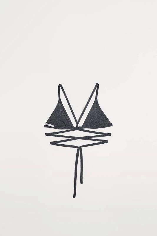 ZARA Knitted Strappy Bralette – Size S - photo 5
