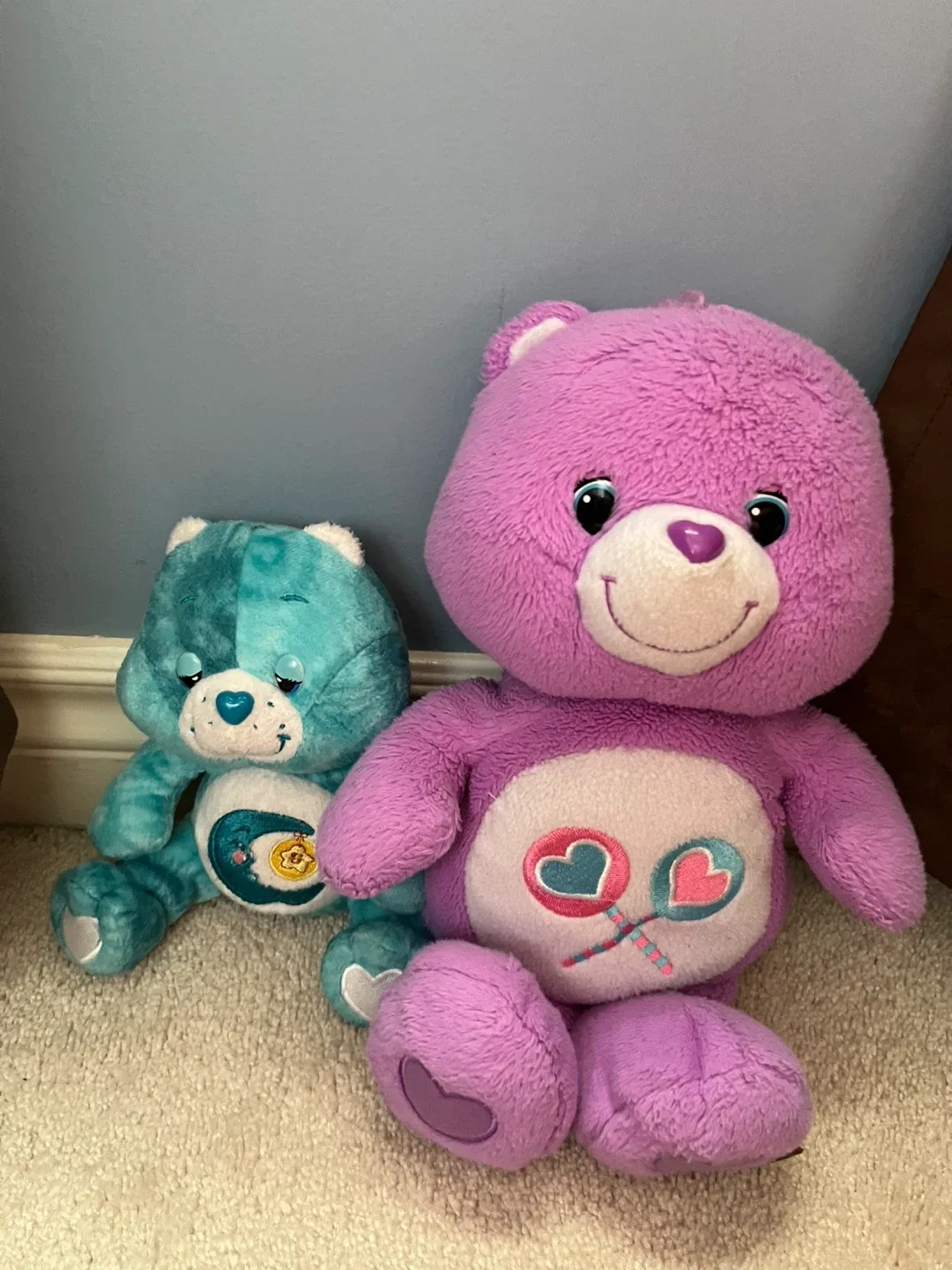 Vintage care bear plushies