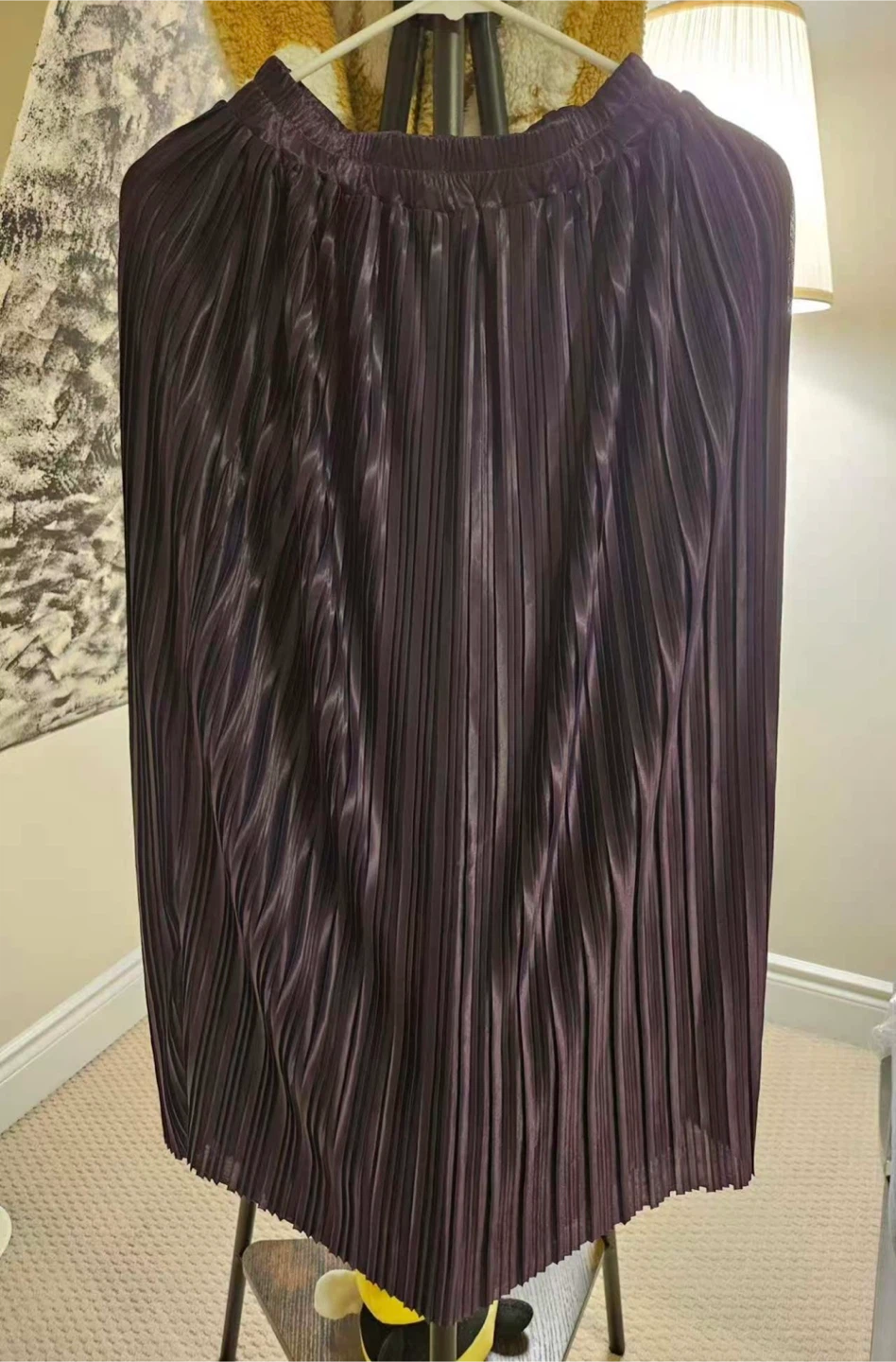 Plissé Midi Skirt - NEED TO SELL EVERYTHING