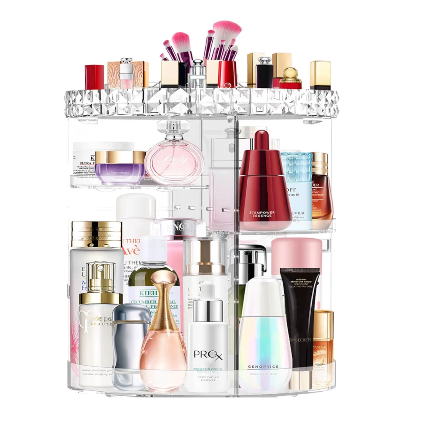 360 Rotating Makeup Organizer