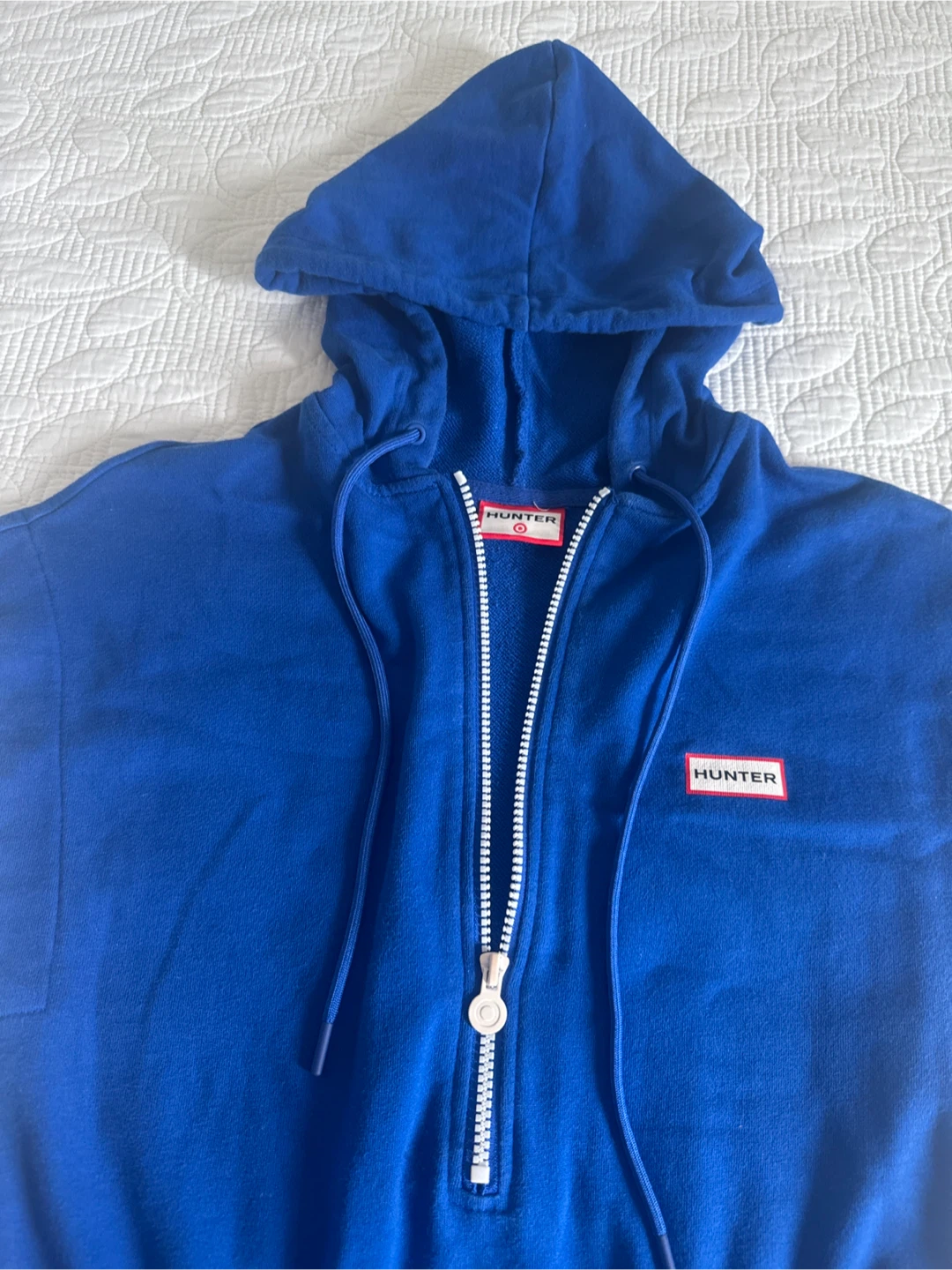 Hunter Brand Blue Hooded Romper - photo 3